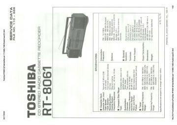 Toshiba-RT 8061(ToshibaManual-110 668)-1990.RadioCDCass preview